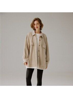 Nap Loungewear Jersey Fleece Oversized Shacket